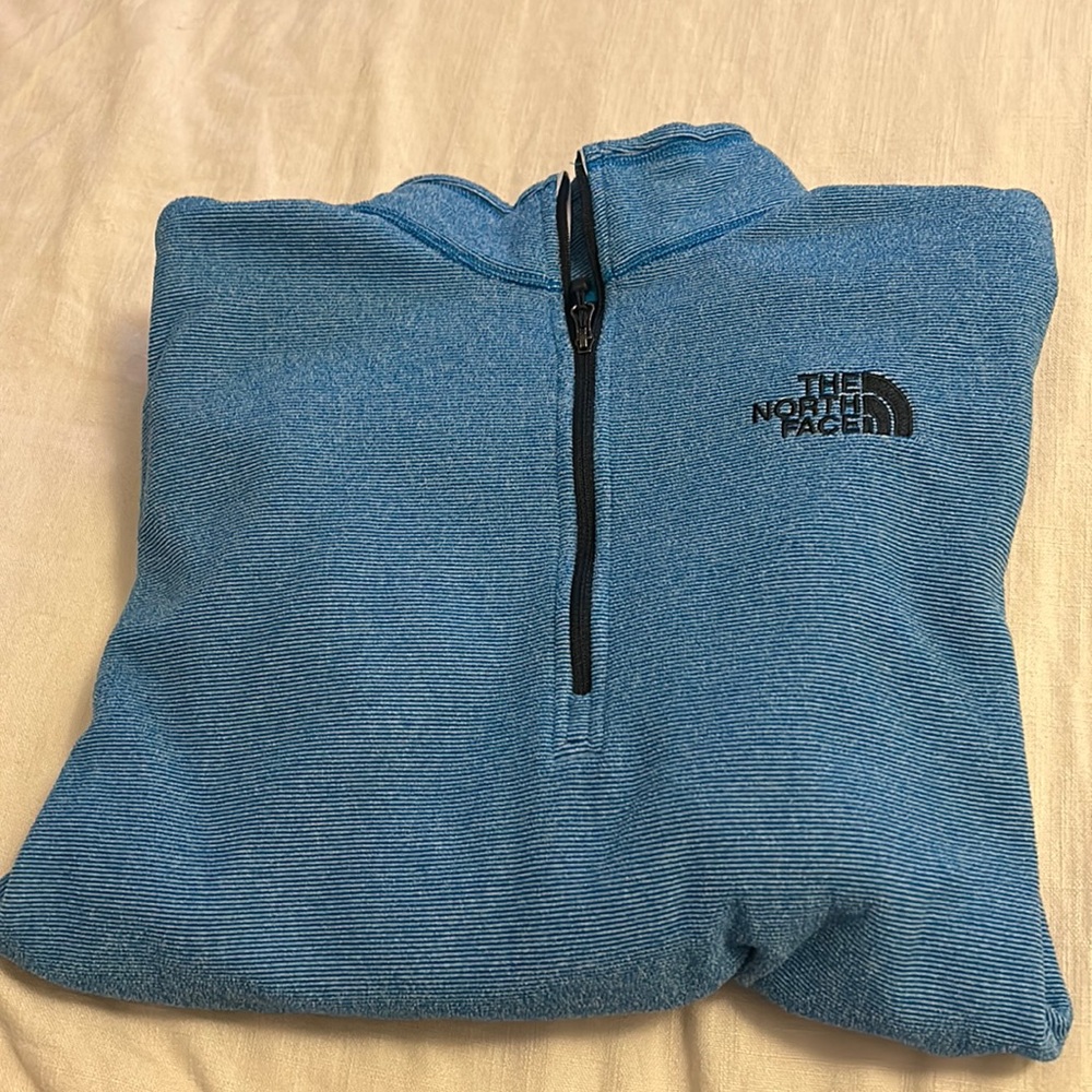 The North Face lightweight jacket. 3/4 Zip